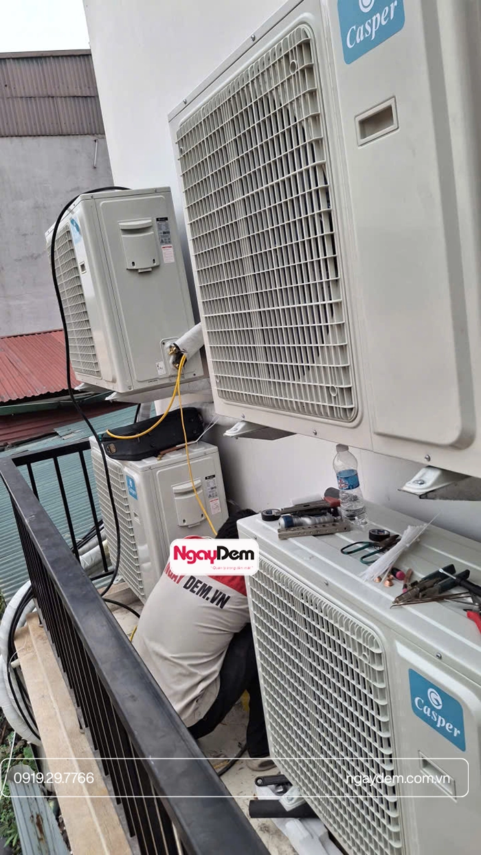 Bảo dưỡng bảo trì điều hoà cục bộ [treo tường, âm trần, tủ đứng] tiết kiệm điện