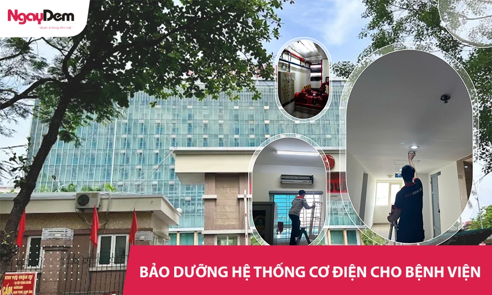 Bảo dưỡng bảo trì hệ thống cơ điện cho bệnh viện | Vận hành không gián đoạn