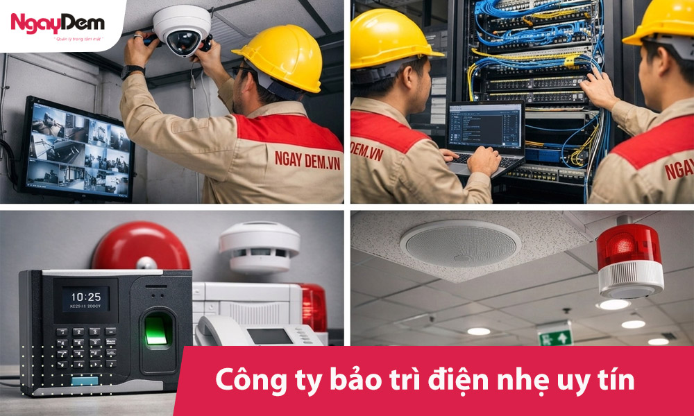 Công ty bảo trì điện nhẹ uy tín – Lựa chọn hàng đầu cho mọi công trình