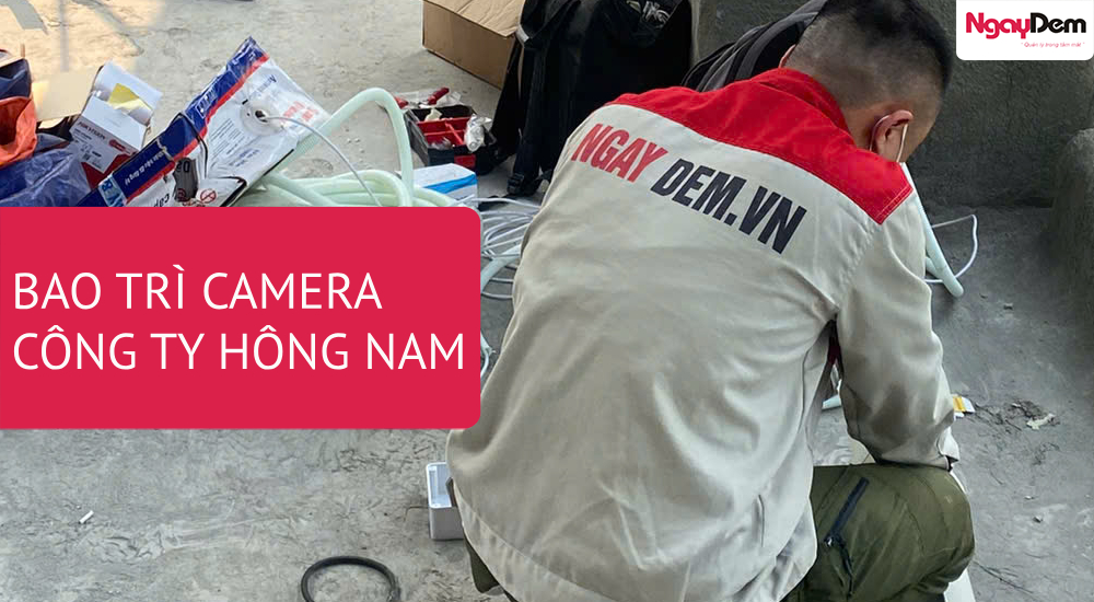 Dự án bảo trì camera