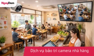 Dịch vụ bảo trì camera tại nhà hàng chuyên nghiệp