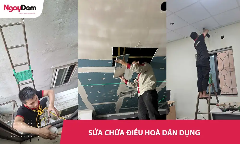 Dịch vụ sửa chữa điều hòa dân dụng| Giá Tốt – Xử lý ngay trong ngày