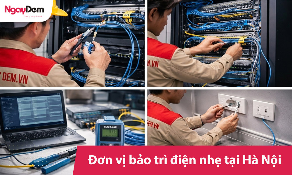 Đơn vị bảo trì điện nhẹ tại Hà Nội
