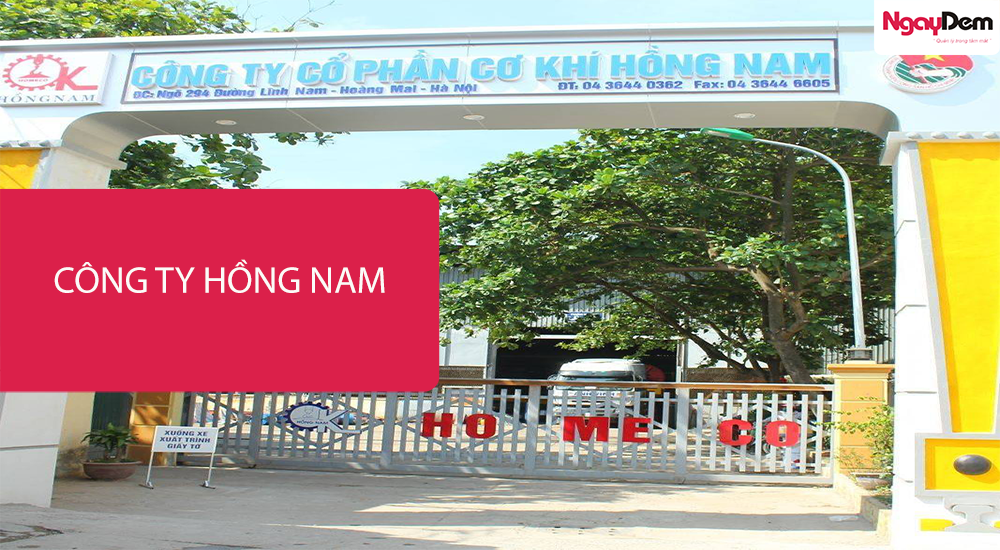 Dự án lắp đặt camera giám sát cho Công ty Hồng Nam