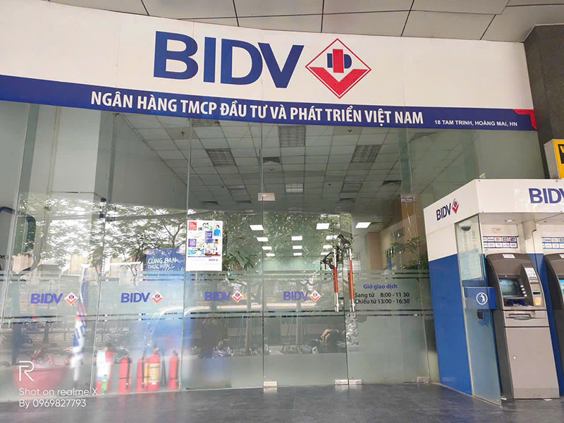 Dự án lắp đặt hệ thống camera quan sát tại ngân hàng BIDV