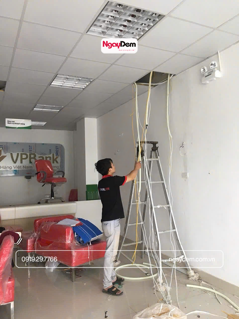 Dự án lắp đặt hệ thống camera quan sát tại ngân hàng VPBANK