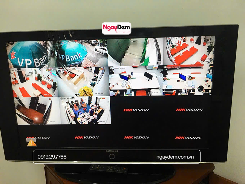 Dự án lắp đặt hệ thống camera quan sát tại ngân hàng VPBANK