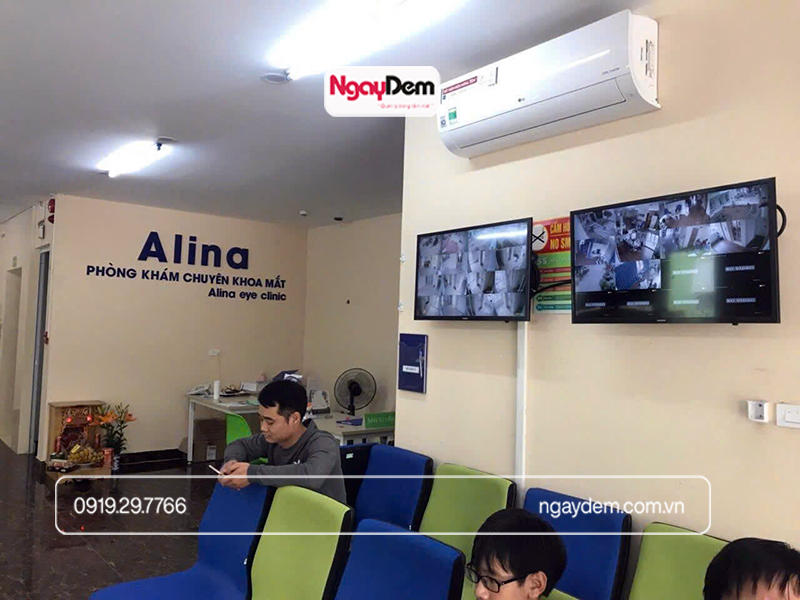 Dự án lắp đặt hệ thống camera quan sát tại phòng khám ALINA Hà Nội