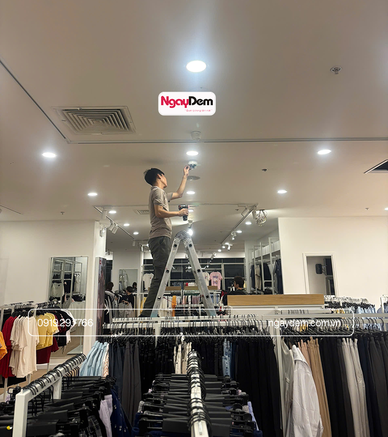 Dự án lắp đặt hệ thống camera tại Canifa Times City