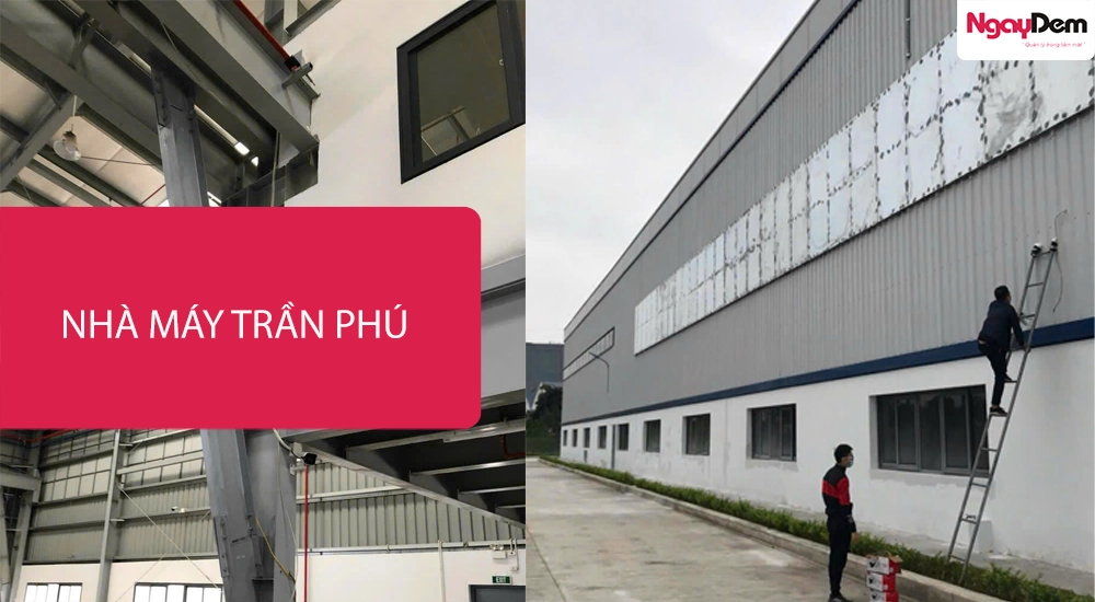 Lắp đặt hệ thống Camera cho Nhà máy dây và cáp điện Trần Phú