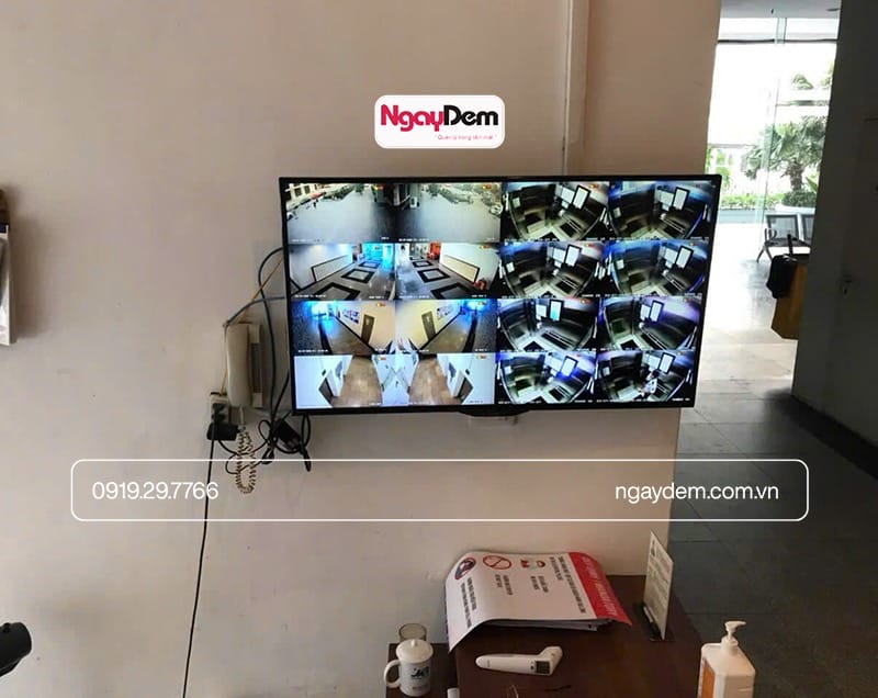 Thi công lắp đặt camera cho khách sạn, nhà nghỉ với hình ảnh cần rõ nét, ổn định lắp đặt camera cho khách sạn