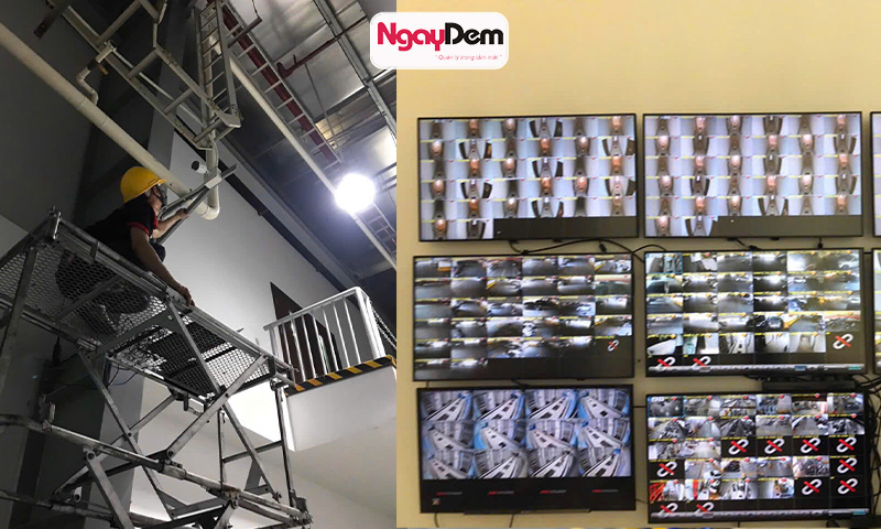 Đến với Cơ điện Ngày Đêm - An tâm chất lượng thi công lắp camera quan sát nhà xưởng lắp đặt camera cho nhà xưởng