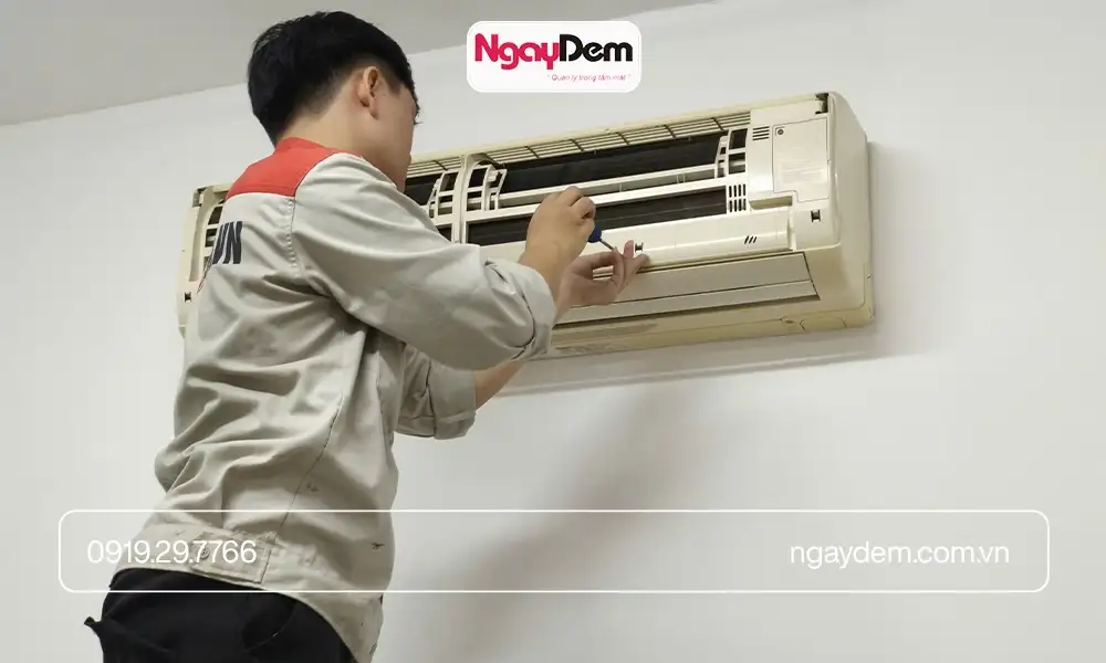 Ngày Đêm - sửa chữa điều hoà cho trường học đáng tin cậy