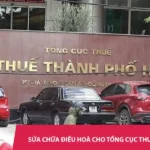 Dự án sửa chữa điều hòa choTổng cục thuế TP Hà Nội