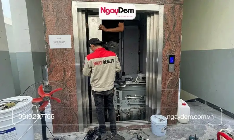 Bảo dưỡng - bảo trì thang máy Cibes Lift tại Cơ điện Ngày Đêm giá rẻ - An tâm chất lượng