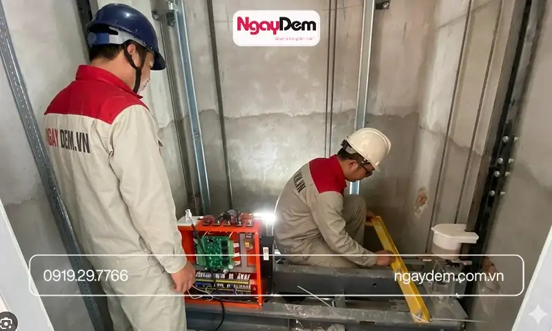 Đến với Cơ điện Ngày Đêm - Dịch vụ bảo dưỡng - bảo trì thang máy Otis chuyên sâu - khách hàng luôn hài lòng