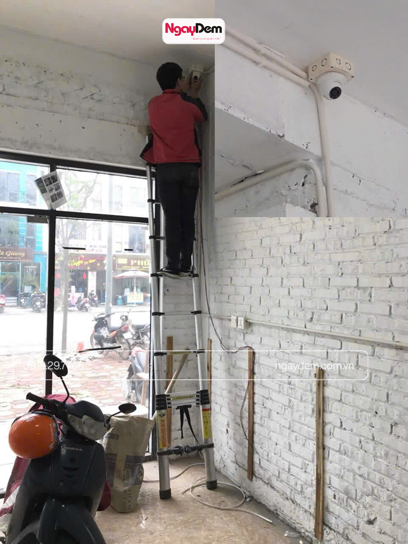 Bảo dưỡng camera giám sát cho Biệt thự liền kề Văn Phú