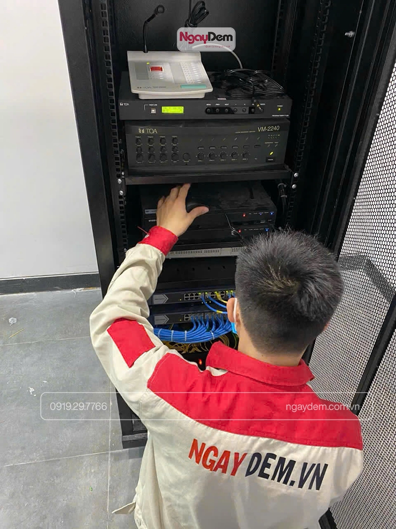 Bảo dưỡng camera giám sát nhà máy Seco Komos