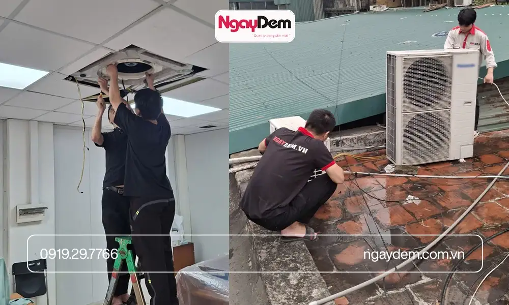 Bảo dưỡng điều hòa Sharp định kỳ an tâm chất lượng dịch vụ