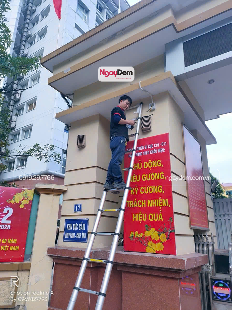 Bảo dưỡng hệ thống camera cho Cục quản lý trại giam nhanh chóng, uy tín