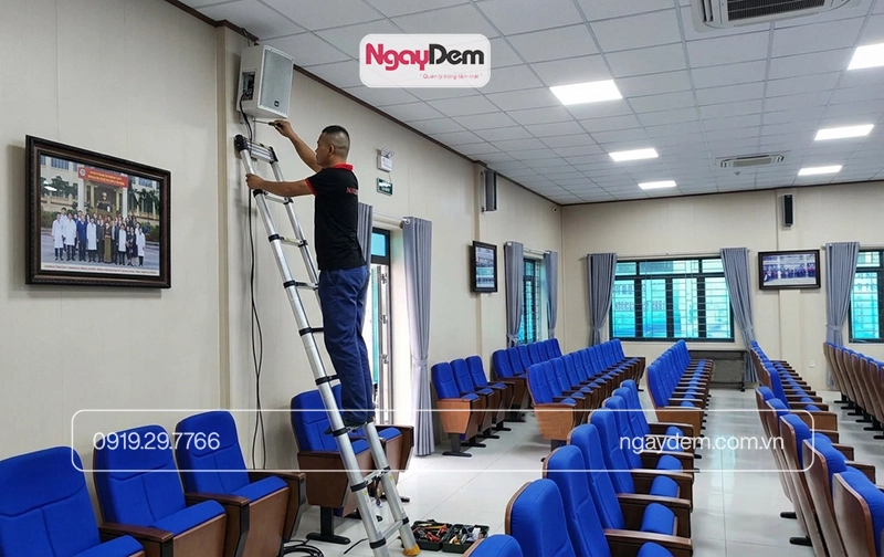 Bảo trì hệ thống âm thanh thông báo cho bệnh viện | Khảo sát ngay