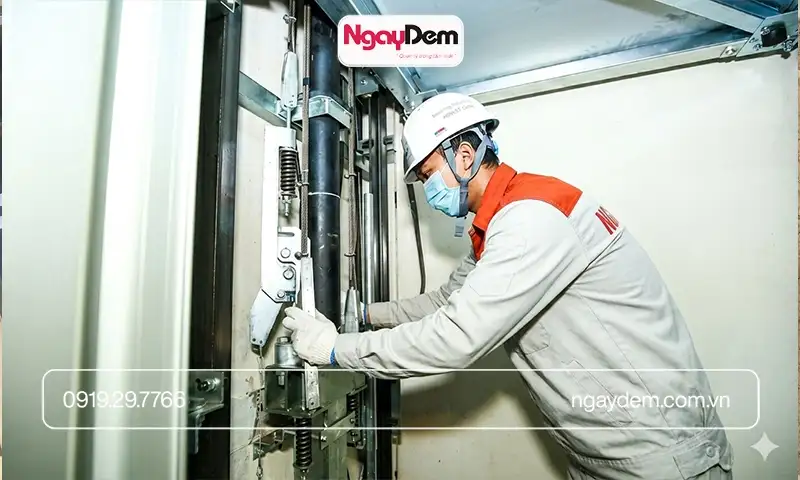 Bảo trì thang máy định kỳ - tiết kiệm chi phí - an toàn khi sử dụng