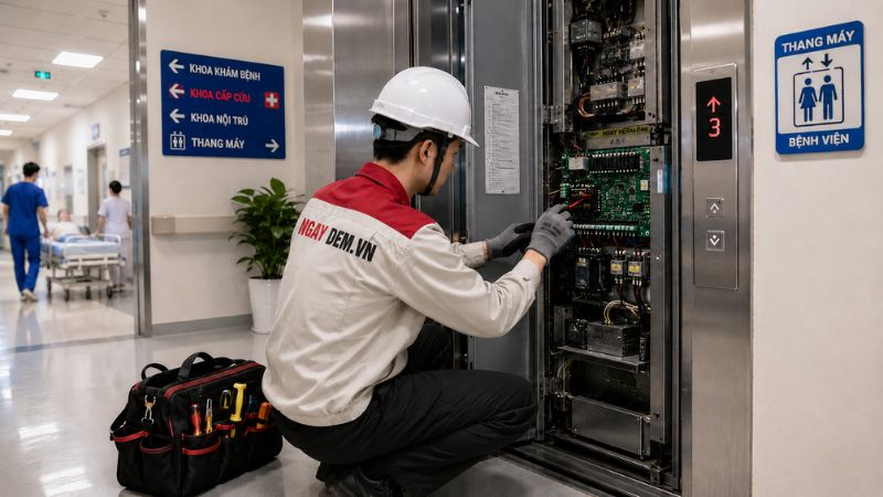 Mật độ sử dụng liên tục 24/7 làm tăng tốc độ hao mòn thiết bị