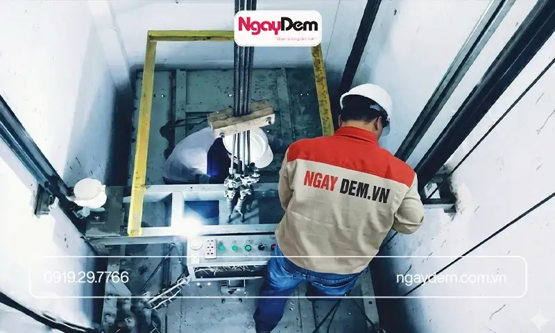 Thực hiện bảo trì thang máy cho nhà hàng chuẩn chỉnh - đạt hiệu quả - vận hành ổn định