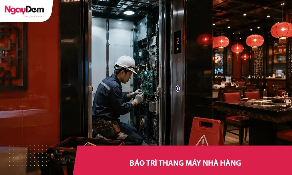 Dịch vụ bảo trì thang máy nhà hàng giá tốt – Báo giá minh bạch