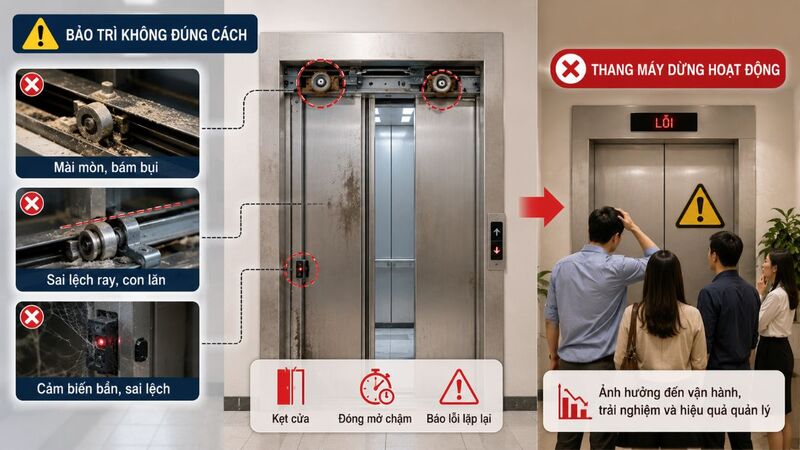 Lỗi cửa tầng lặp đi lặp lại