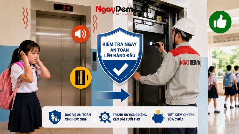 Khi xuất hiện dấu hiệu bất thường dù chưa đến lịch bảo trì