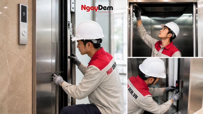 Kiểm tra hệ thống cửa và cảm biến an toàn