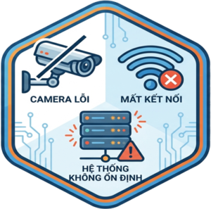 Camera, mạng gián đoạn