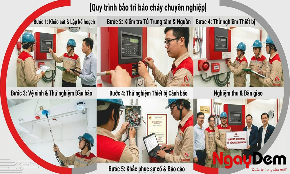 Công ty bảo trì báo cháy uy tín