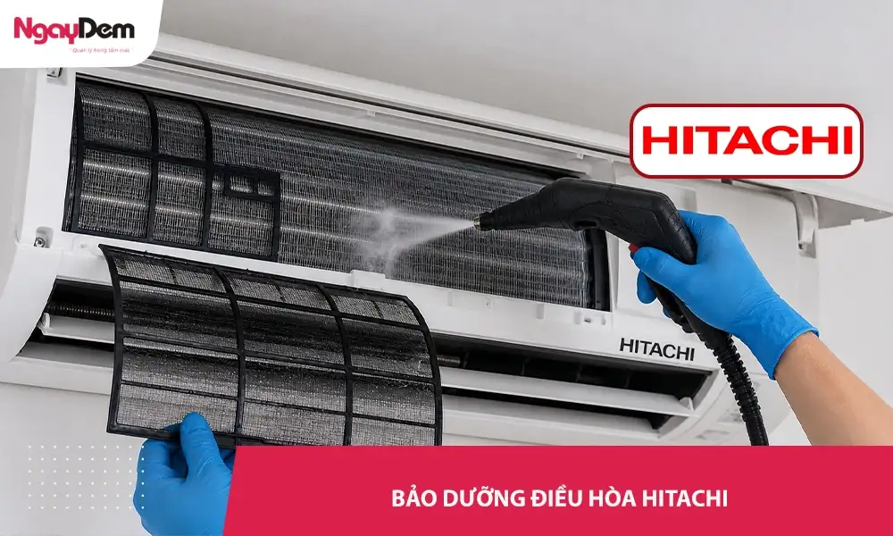 Bảo dưỡng điều hòa Hitachi chuẩn kỹ thuật – giá tốt, hỗ trợ 24/7
