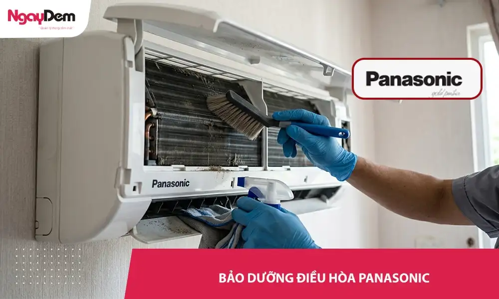 Bảo dưỡng điều hòa Panasonic trọn gói – Giá rẻ nhất khu vực