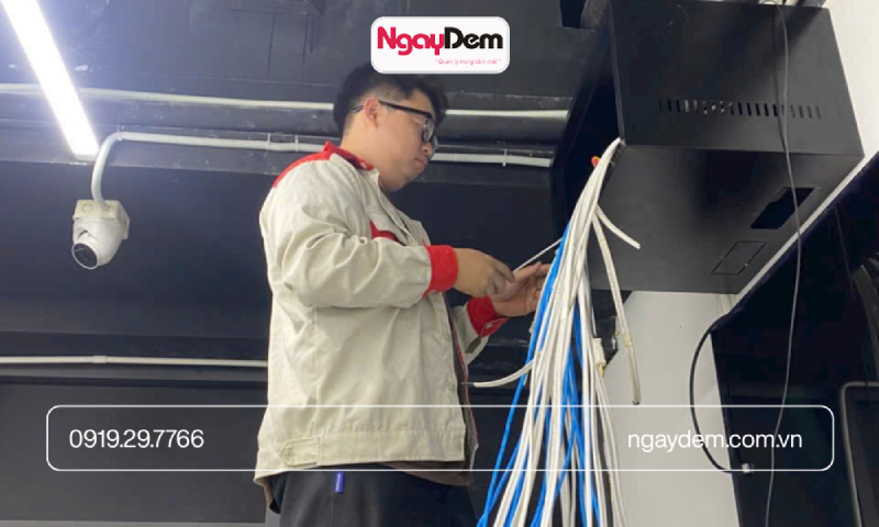 Dịch vụ bảo trì camera trung tâm thương mại giải pháp an ninh 24/7