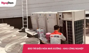 Dịch vụ bảo trì điều hòa Nhà xưởng – khu công nghiệp|Giá hợp lý, không phát sinh