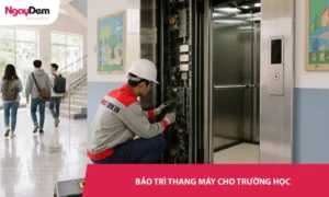Dịch vụ bảo trì thang máy trường học uy tín - Xử lý triệt để