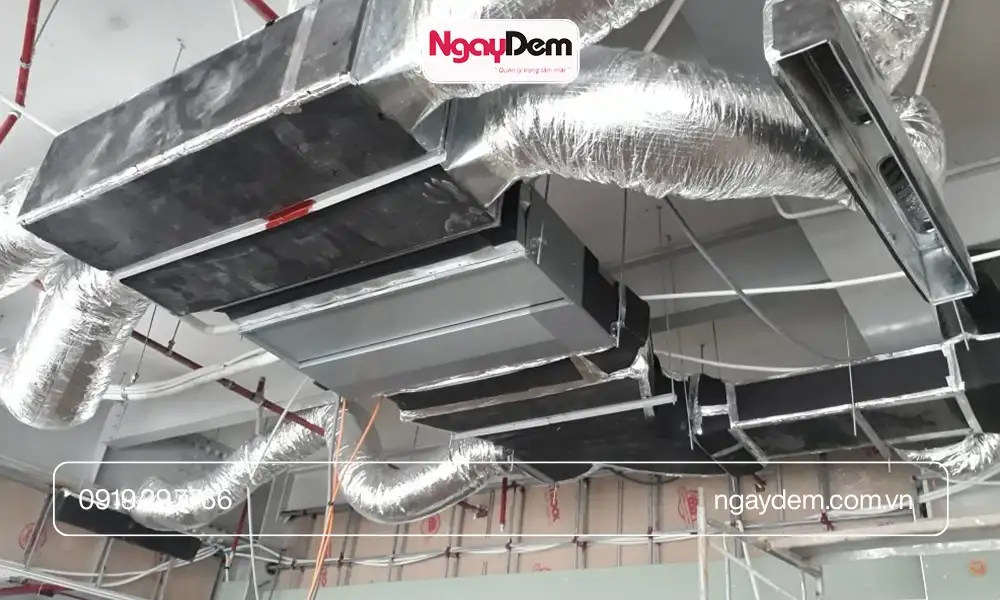 Lắp đặt điều hoà cho nhà hàng - xử lý hút mùi siêu tốt