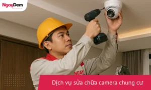 Dịch vụ sửa chữa camera chung cư chuyên nghiệp