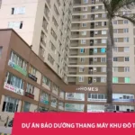 Dự án bảo dưỡng thang máy cho khu đô thị Tân Tây Đô