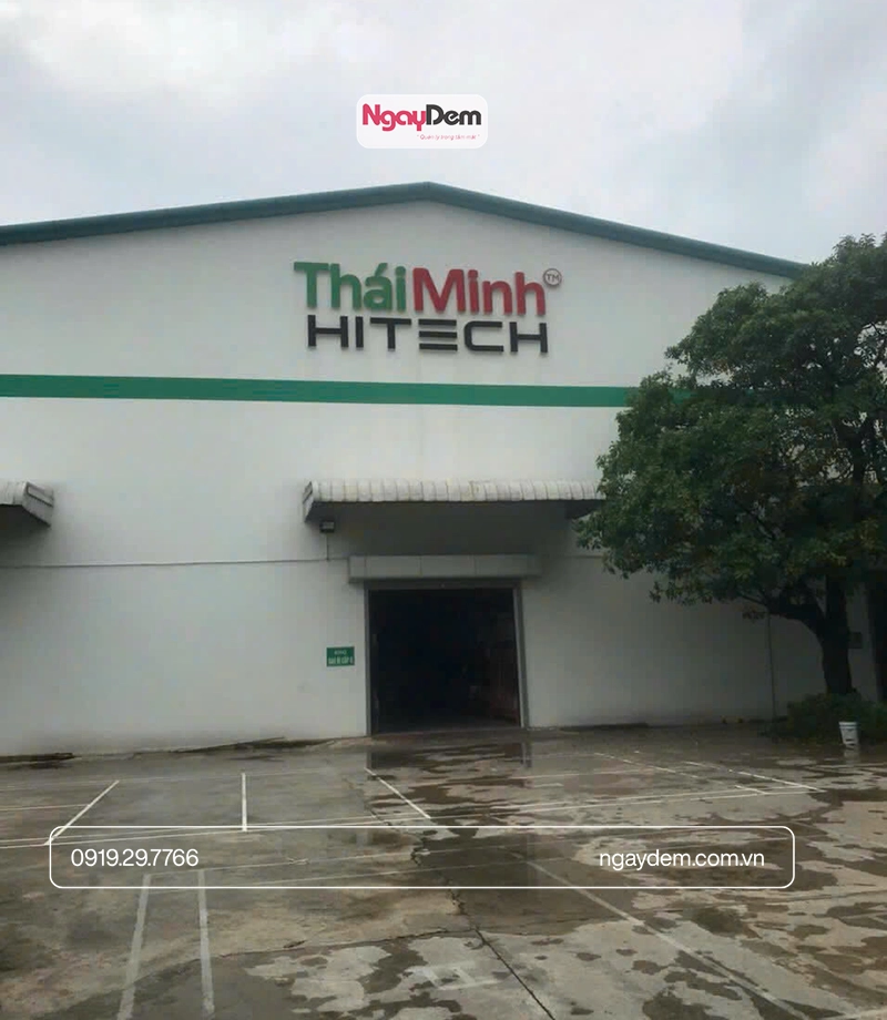 Dự án bảo trì hệ thống camera giám sát nhà máy Thái Minh Hitech