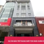 Cơ điện Ngày Đêm bảo trì thang máy cho toà nhà Xuân Vinh Building