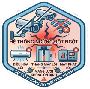 Hệ thống ngừng đột ngột