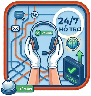 Hỗ trợ 24/7
