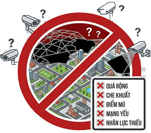 Khó giám sát diện rộng