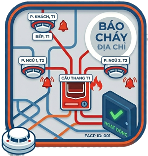 Báo cháy địa chỉ