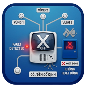 Còi / đèn không hoạt động