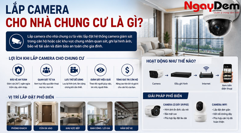 Lắp camera cho nhà chung cư là gì?